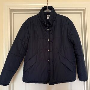 NSF Clothing Liam Blue Puffer Jacket, Small